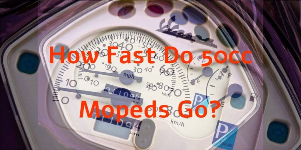 how fast do 50cc mopeds go