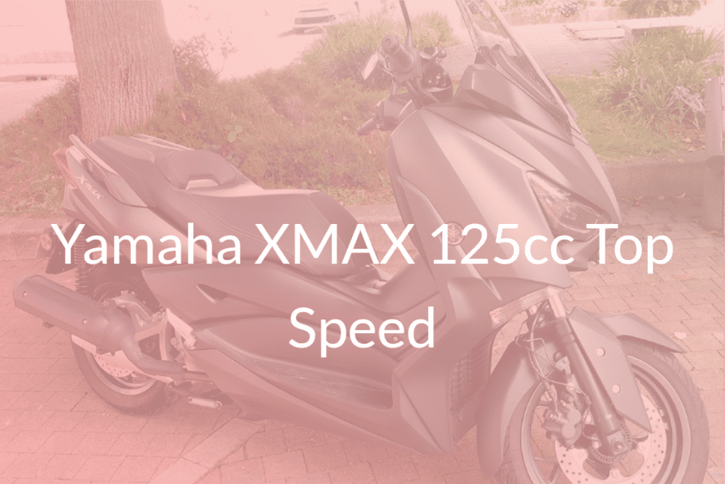 Yamaha XMAX 125cc top speed
