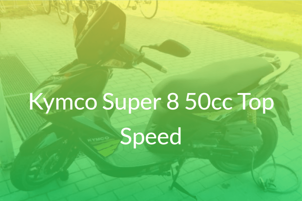 kymco super 8 50cc top speed