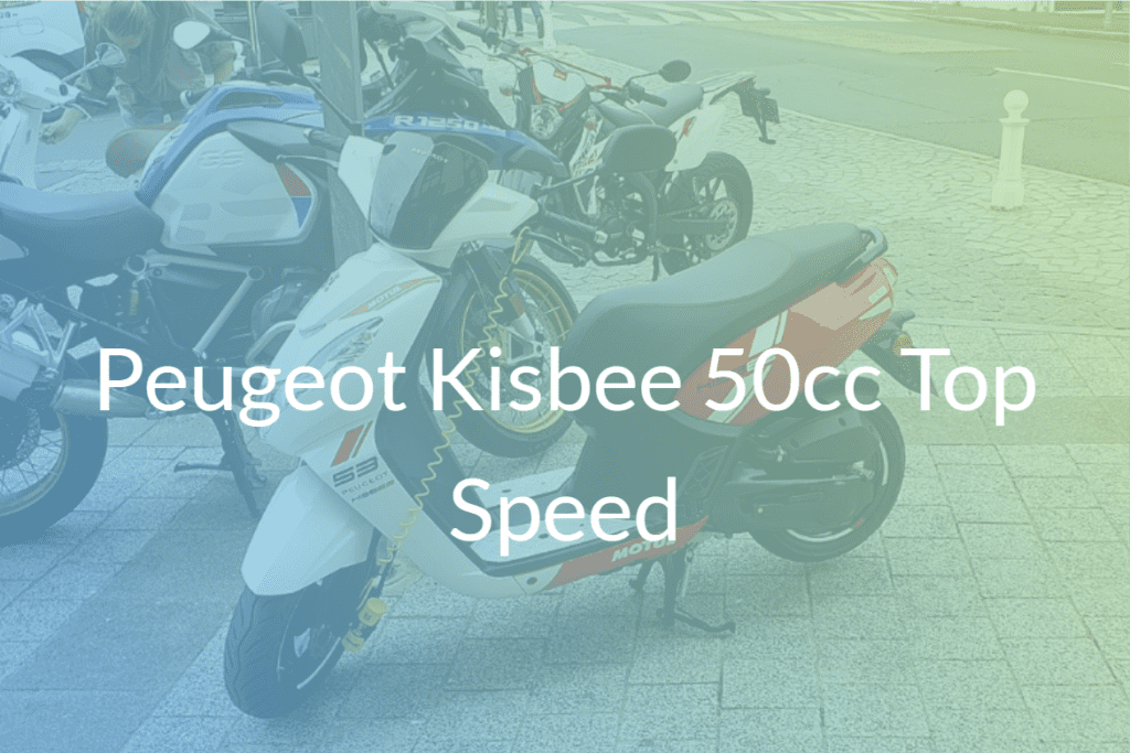 peugeot kisbee 50cc top speed