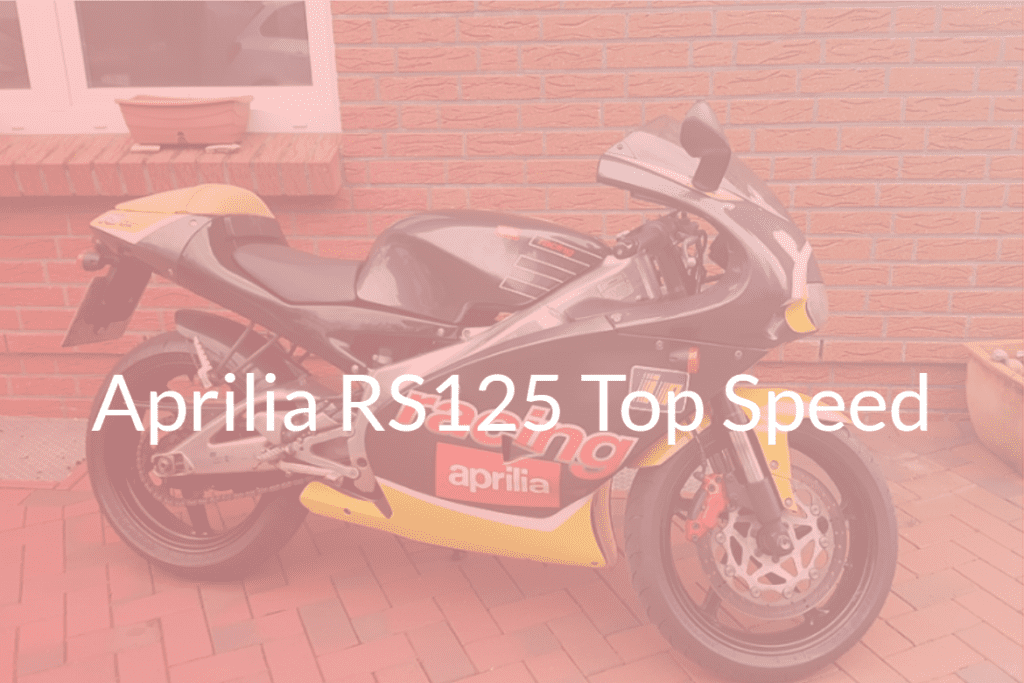 aprilia rs125 top speed