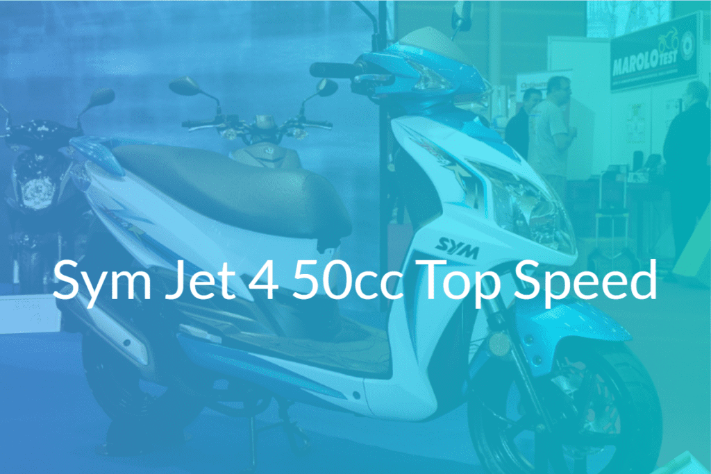 Sym Jet 4 50cc top speed