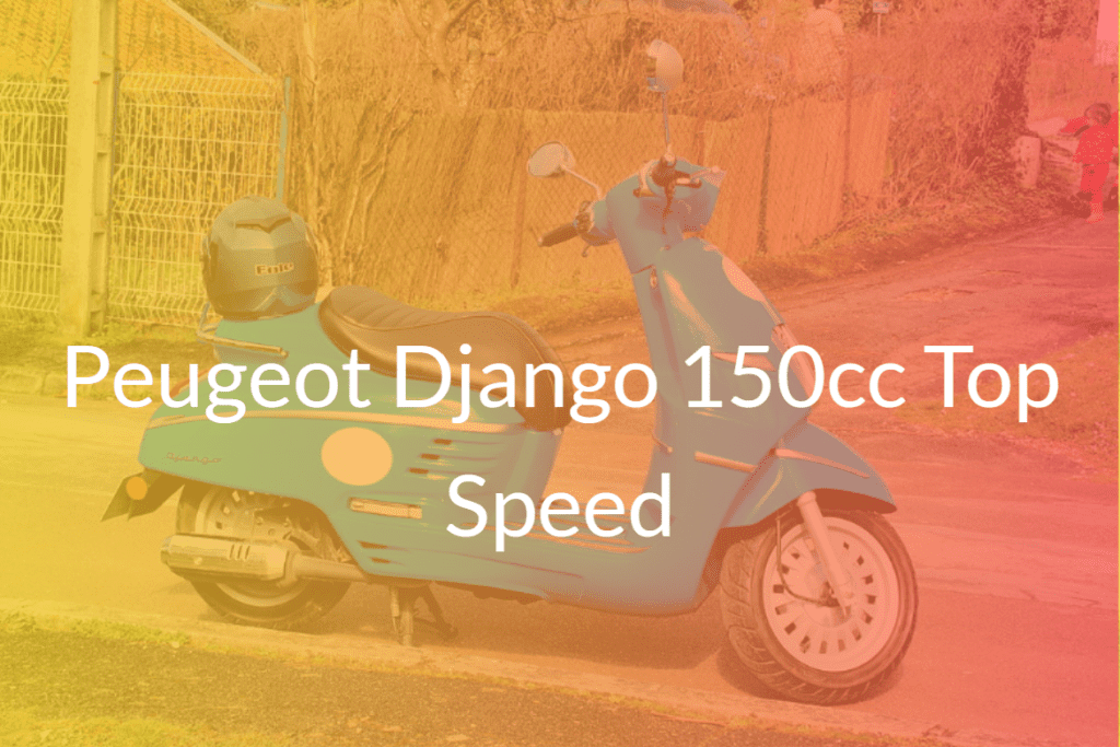 peugeot django 150cc top speed