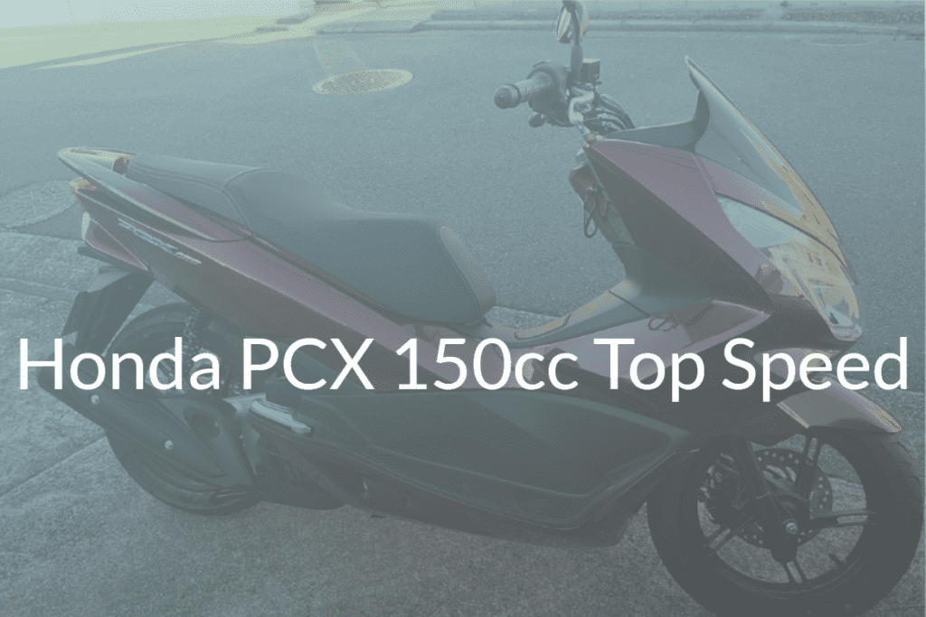 honda pcx 150cc top speed