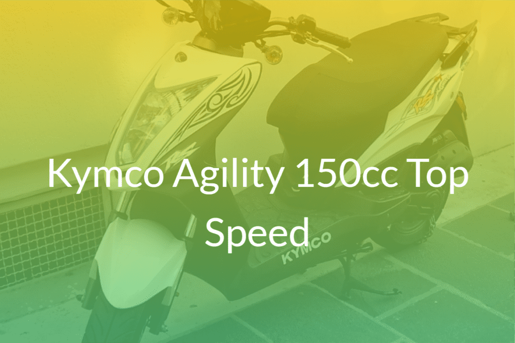 kymco agility 150cc top speed