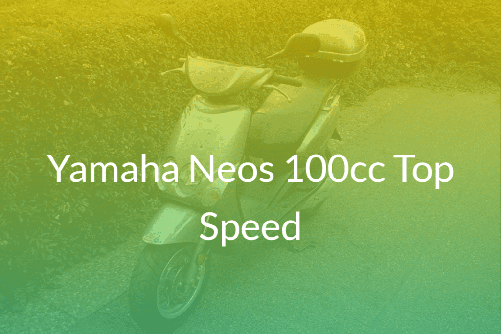 yamaha neos 100cc top speed